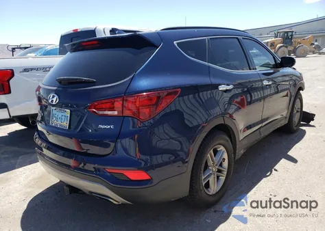 2018 Hyundai Santa Fe Sport z USA, uszkodzony, nr VIN 5XYZU3LB5JG515694